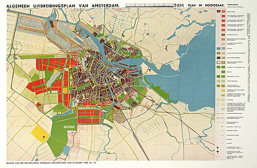 Algemeen Uitbreidingsplan Amsterdam, 1935